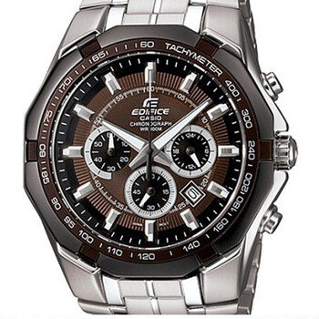 casio卡西欧手表男士腕表edifice系列ef-540d 5a棕色
