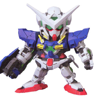 萬代bandai 高達模型 bb00版 q版 bb334 gundam exia repairii 能天使