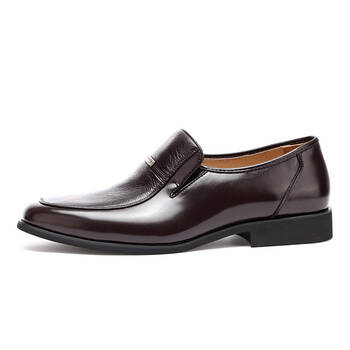 > 万里马(wanlima)新款英伦风男士商务皮鞋 休闲时尚正装真皮男鞋