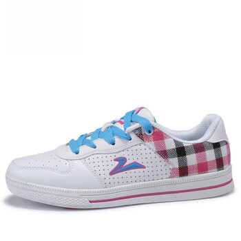 新纪元(xjyuan) 女式时尚休闲运动潮流板鞋 rh12328 白彩兰 37