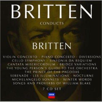 {} CD Ʒ7CD Britten Conducts Britten