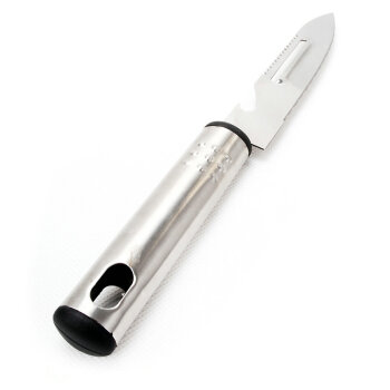 邑彩居icaiju韩厨水果刀多用途工具刀H004精品削瓜刀 削皮器 土豆皮刀具苹果