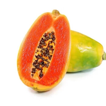 红心牛奶木瓜 单果500g (冰糖心 自然熟 现摘现发)红肉木瓜(孕妇水果 