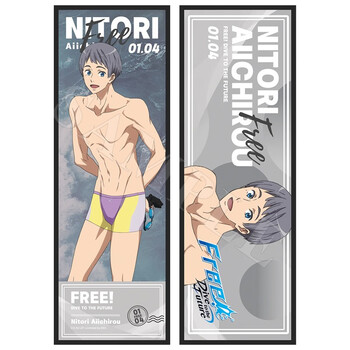 官方正版free男子游泳部泳装系列镭射票收藏票动漫周边似鸟爱一郎款