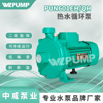 WLPUMP PUN201EH热水循环泵大流量增压泵太阳能空气能地暖用泵 PUN-601EH/220V