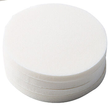 光敏印章用海绵垫子 光敏印章材料批发免封边光敏印薄垫 圆45 海绵垫