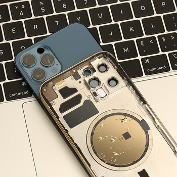 适用原装iphone12原装拆机壳苹果12pro后盖总成12max后壳12mini中边框