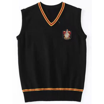 毛衣周边无袖背心校服jk制服马甲长袖针织羊毛衫cos现货狮院格兰芬多