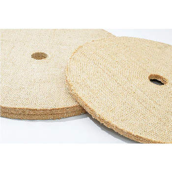 全麻轮抛光麻轮不锈钢铝合金饰品金属粗抛光剑麻轮不加布净麻轮片