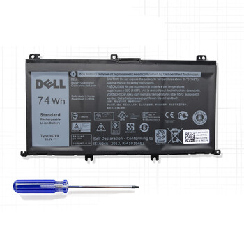 戴尔游匣15 7000 7566 7759 7559 7567 p65f 357f9笔记本电池 黑色