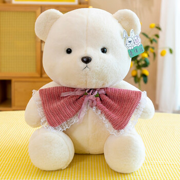吉娅乔ghiaccio小熊憨憨呆萌小熊玩偶泰迪熊毛绒玩具布娃娃送女孩儿童