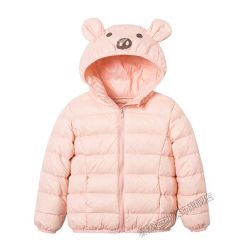 秦然361儿童羽绒服90白鸭绒新款男童轻薄女童秋冬装保暖宝宝外套童装