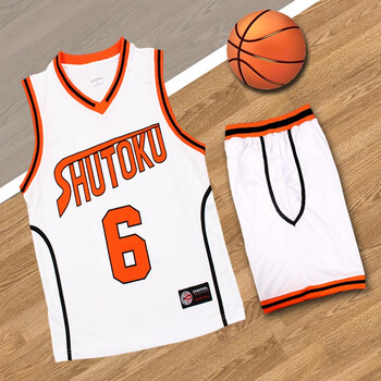 黑子的篮球球衣篮球服套装秀德队服6号绿间真太郎球衣比赛服diy定制印