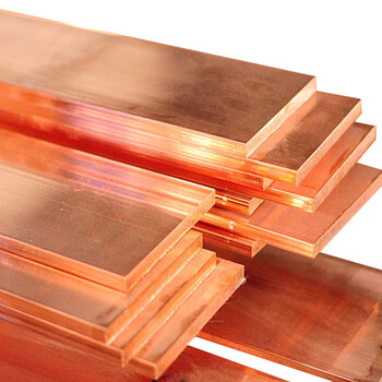 广邦电缆附件 紫铜排 铜排 紫铜条 红铜 镀锡铜排 母线排 6mm*100mm*1