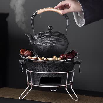 唐丰围炉煮茶装备全套家用庭院冬日烤火炉小丁打边炉烧烤取暖木炭炉子