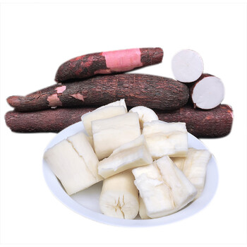 面包木薯 现挖广西红皮白肉生木薯 新鲜蔬菜粗粮 2500g