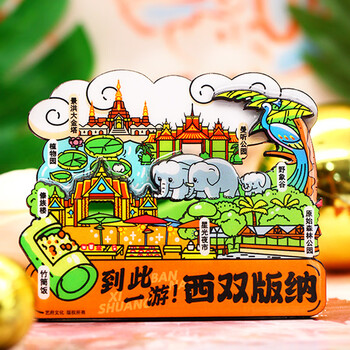维诺亚云南洱海大理丽江古城昆明西双版纳文创旅游纪念品礼品礼物冰箱