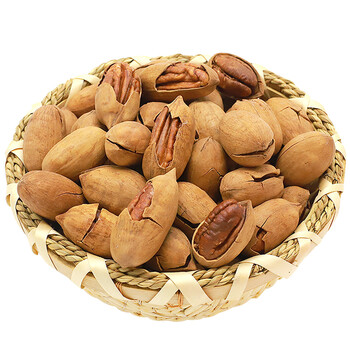 散称碧根果奶香原味孕妇坚果零食新货干果长寿果散装 250克