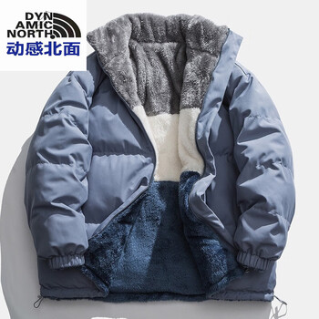 动感北面羽绒服莆田1996纯原美版宽松韩版衣服情侣装面包服boy羽 574