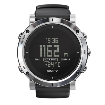 颂拓(suunto) core 核心系列男表 户外运动智能手表 brushed steel