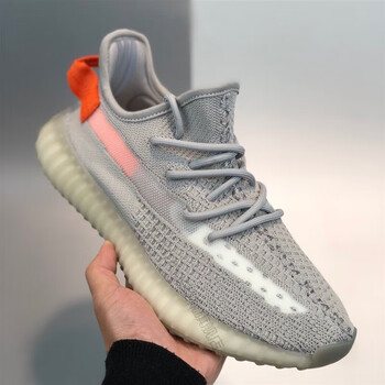 ahrm椰子鞋男350拼接满天星尾灯冰蓝白冰淇淋黑天使女子休闲鞋尾灯45