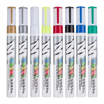 晨光（M&G） AOMY8501 P01油性中字油漆笔 12支/盒 绿色 单支