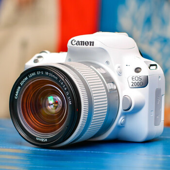 全新佳能eos100d200d学生入门级单反相机高清数码旅游小单开港版200d