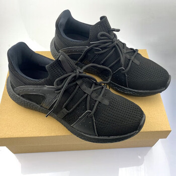 专职消防员夏19作训鞋体能训练鞋网面黑色训练鞋火焰蓝备勤跑鞋男 19