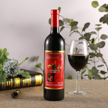 艾依呀中国红干红野生葡萄酒尊品 整箱(750ml*6瓶 )