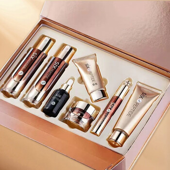 欧华蔻六胜肽小棕瓶护肤品套装水乳霜补水保湿化妆品礼盒化妆品套装