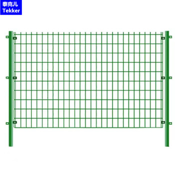 泰克儿双边丝护栏网铁丝网圈地隔离网防护网高速公路围栏4毫米1.5m*3m