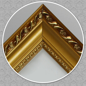 钻石画绣挂墙欧式画框定制裱框带玻璃大尺寸外框框架装裱边框相框398