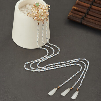 萃如玉 步摇发簪流苏李乐嫣同款长歌行古风发饰汉服头饰乐嫣后压流苏