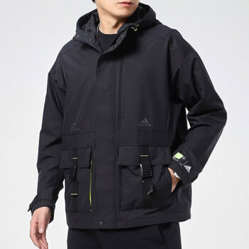 阿迪达斯adidas外套男装2023秋季新款户外运动服上衣男士工装夹克gp