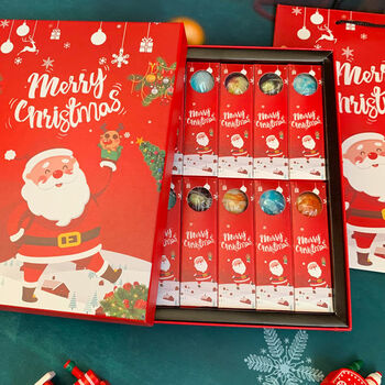 星空棒棒糖礼盒装小零食糖果送女生朋友生日情人节网红礼物圣诞老人