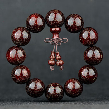 今饰匠孤品印度手串20爆满金星360度老料男款收藏品佛珠实拍收藏级