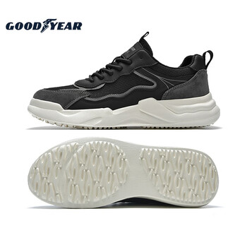 固特异(goodyear)男鞋运动鞋子男秋冬季厚底显高休闲鞋潮流百搭老爹鞋