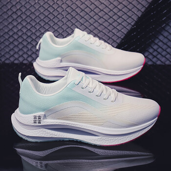 梓誉跑鞋男青少年学生跑步田径鞋100米短跑竞速无钉400减震运动鞋