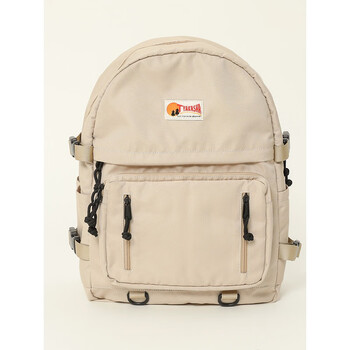 沙双肩包tyakasha塔卡沙双肩包女学生青年电脑包双肩背包书包浅卡其色