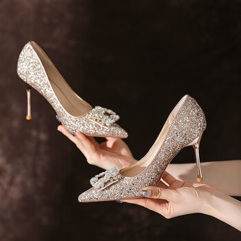 鞋靴>时尚女鞋>女士单鞋>女士高跟鞋>胤梵(yinfan)>yinfan新款水钻