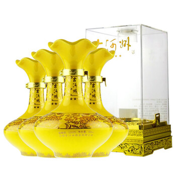 古河州甘肃临夏古河州白酒五星52度浓香型整箱白酒500ml固态法酿造