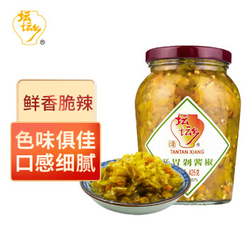 坛坛乡 辣椒酱 炒菜剁椒酱425g/瓶 下饭菜 蒸鱼头风味 香辣酱