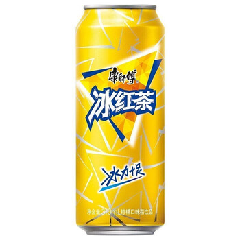 经典冰红茶柠檬味310ml*12/24罐茶饮料易拉罐装听装摩登罐 冰红茶310