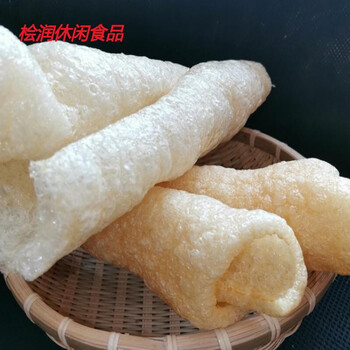 5折 油炸猪皮皮肚猪肉皮干货 500g 凉拌响皮干 煲汤江苏特产 水发肉皮