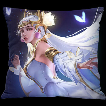 花仟陌王者荣耀周边抱枕貂蝉梦奇游戏靠枕李白定制玩具创意枕头礼物