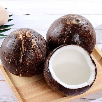 海南牛奶黑椰子新鲜当季水果椰青椰皇老椰子2个尝鲜装2个