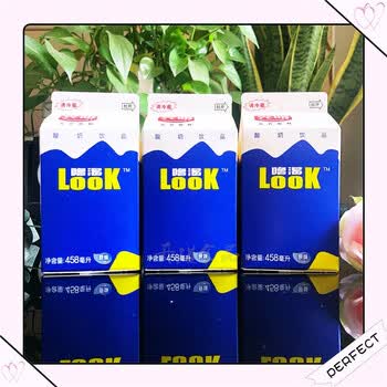 光明Look噜渴盒装458ml*3盒送look优选原味酸奶饮品酒店饭店牛奶冷藏发货 458ml*3盒+送3盒look优选【图片 价格 品牌 ...