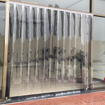 透明塑料pvc软门帘夏季防走冷蚊家用商用挡风空调隔断厨房皮帘子 磨砂