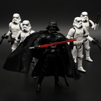 万代(bandai)星球大战 白兵玩具模型黑武士风暴兵克隆人可动人偶侦察