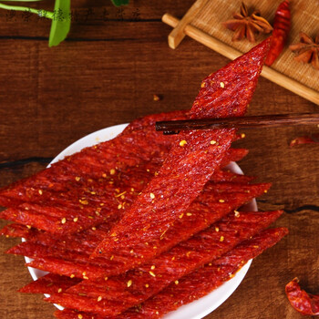 华兴和手撕素牛排辣条90g*10袋麻辣味8090后儿时经典怀旧零食小吃 素